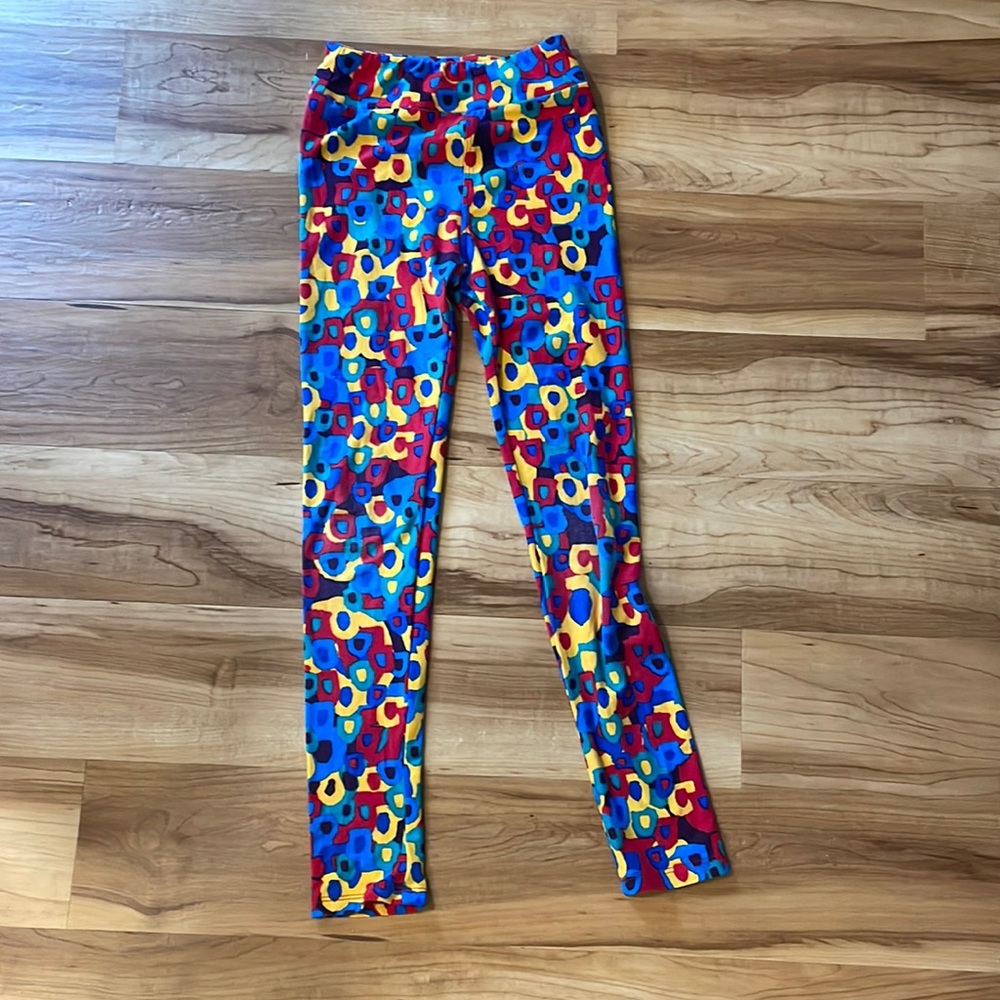 Girls LuLaRoe Leggings Sz L/XL